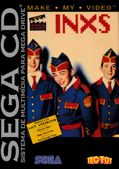 Make My Video - Kris Kross (Europe) Sega CD Game Cover